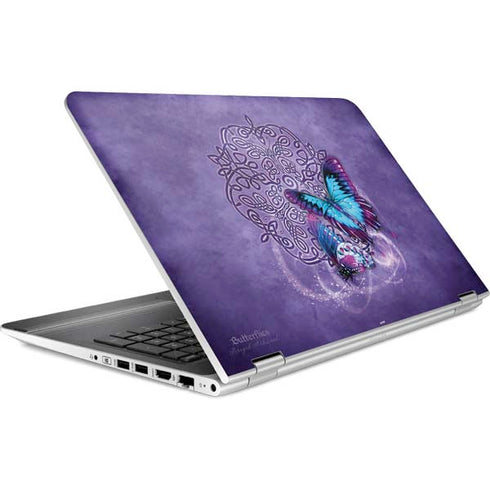 Brigid Ashwood Butterfly Celtic Knot HP Pavilion Skin